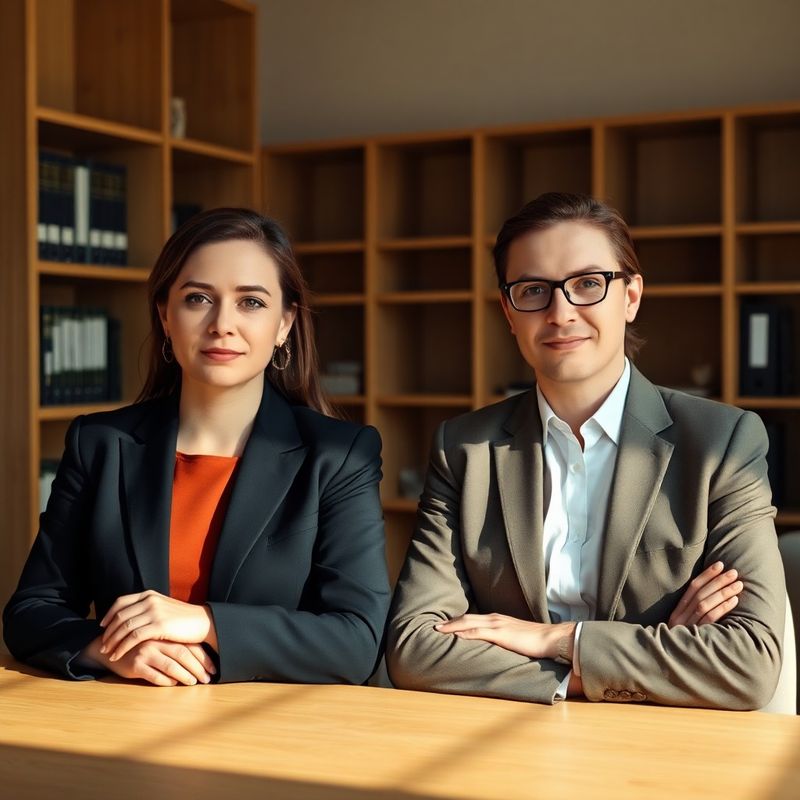 Portret editorial al echipei Pop & Ionescu în biroul din Sibiu